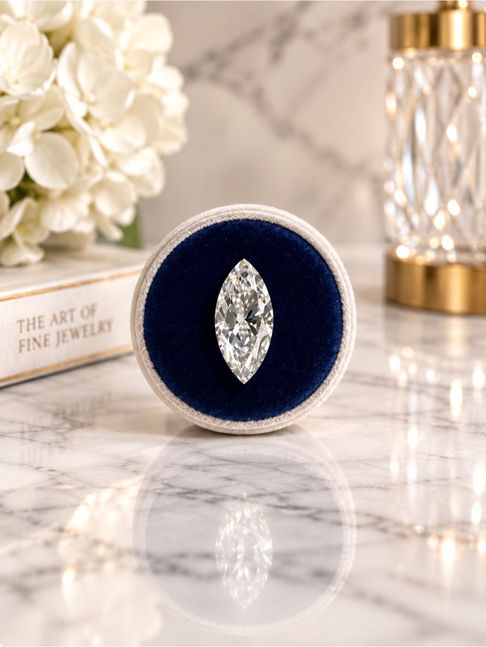4.01 Ct IGI Certified Lab Grown Marquise Loose Diamond G VS1 CVD Excellent | New